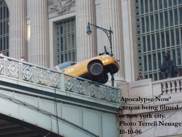 Grand Central Station 'Apocalypse Now' currently being filmed in new york city photo by Terrell Neuage