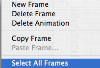 Select all frames