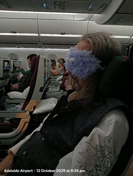 A person wearing a mask on his face
AI-generated content may be incorrect.