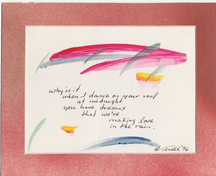 Why Is It When I Dance Picture Poem